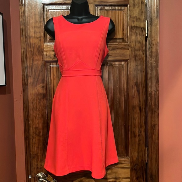 Chopin Dresses & Skirts - Chopin Italian Sleeveless Orange Dress